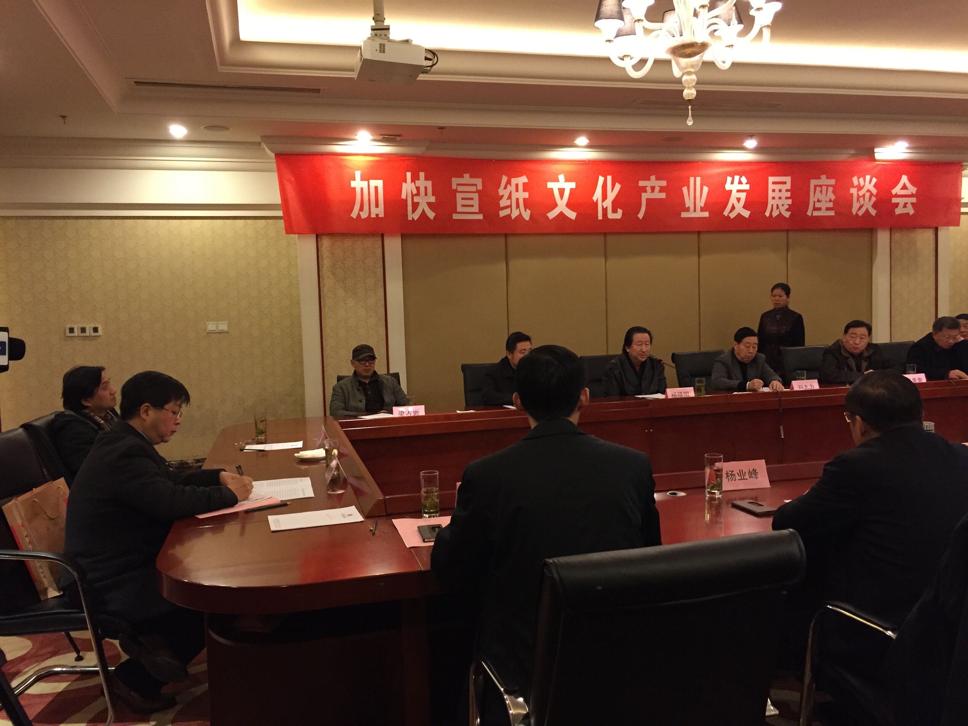 加快优发国际文化产业发展座谈会在泾县召开