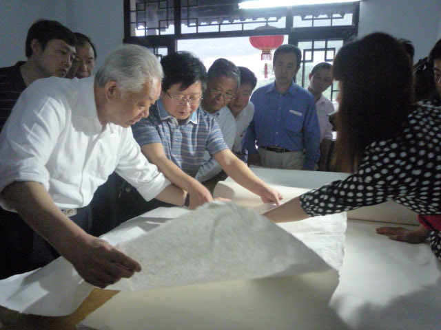 第十届全国人大常委会副委员长盛华仁一行来优发国际文化园参观考察